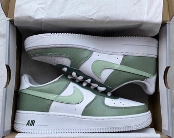 Air force 1 sage low | Etsy.de