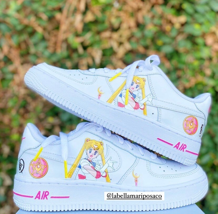 sailor moon custom air force 1