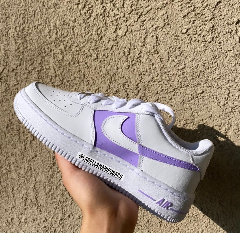 custom purple af1