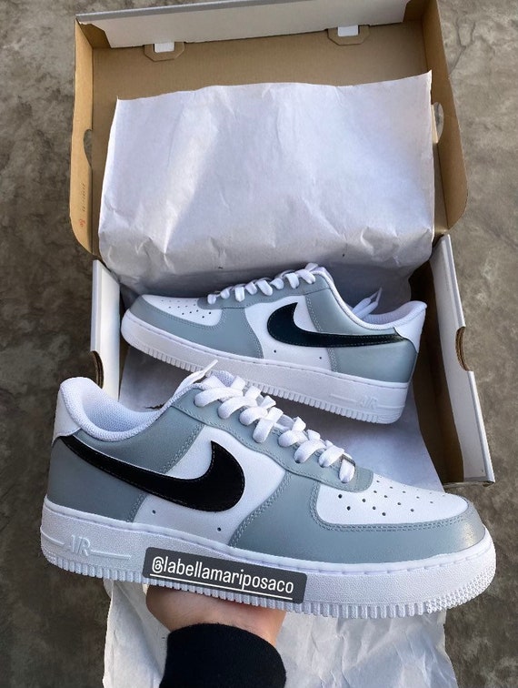 custom grey af1