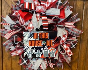 Ohio state wreath