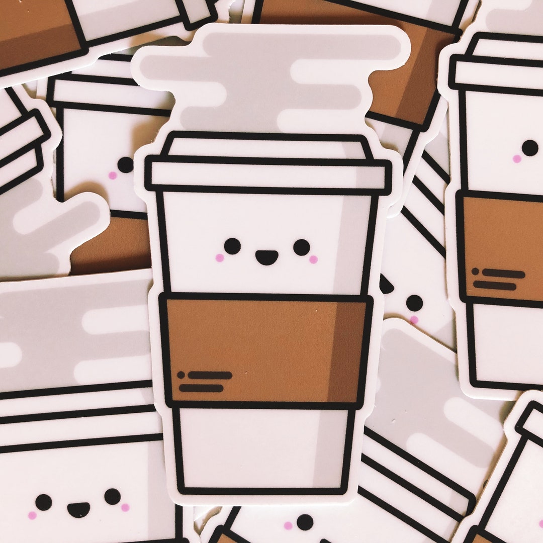 Coffee Sticker Etsy