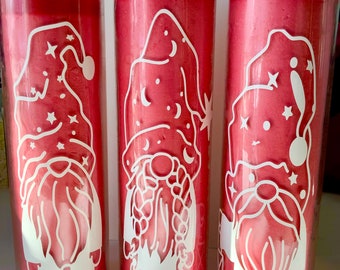 Juego de velas Red Gnome