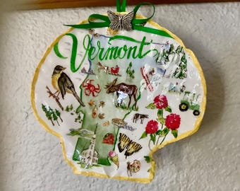 Adorno de concha de vieira de Vermont