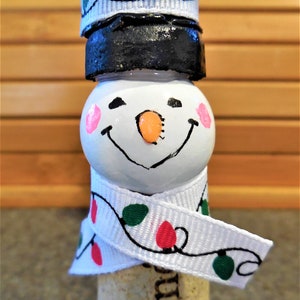 Snowman Cork Ornaments