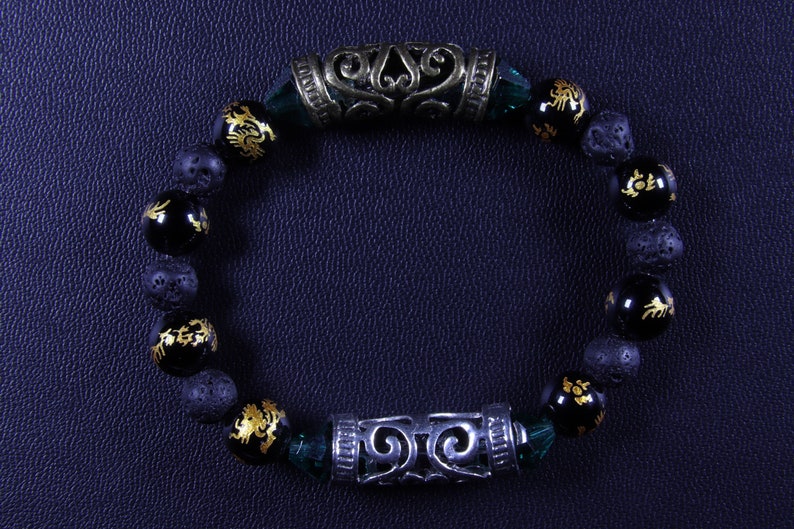 8mm Emerald Bracelet