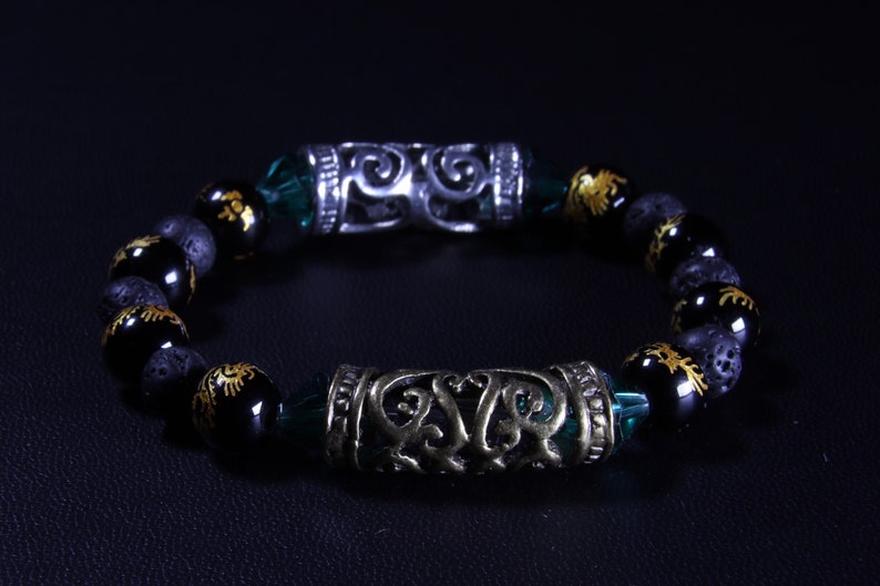 8mm Emerald Bracelet