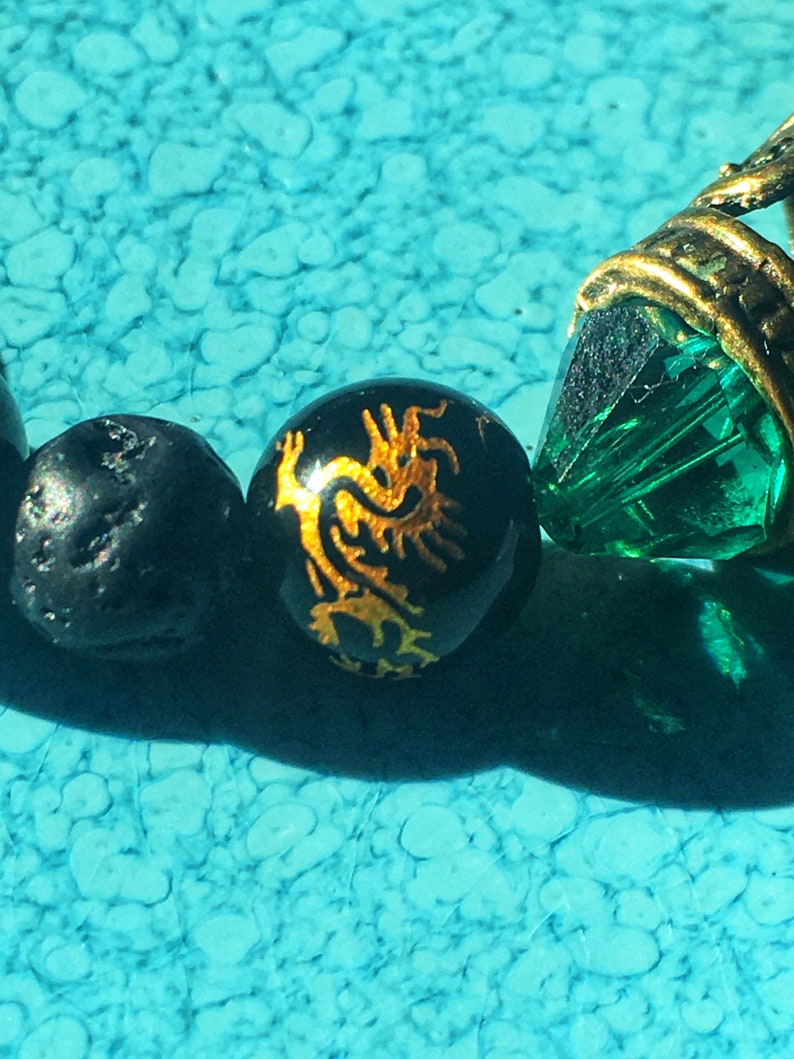 8mm Emerald Bracelet