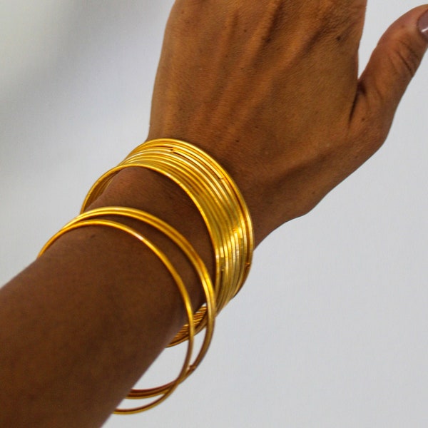 Indian Imported Gold Tone Bangles