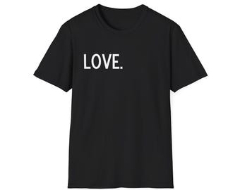 Love Graphic T-Shirt: Unisex Softstyle Ring-Spun Cotton Tee