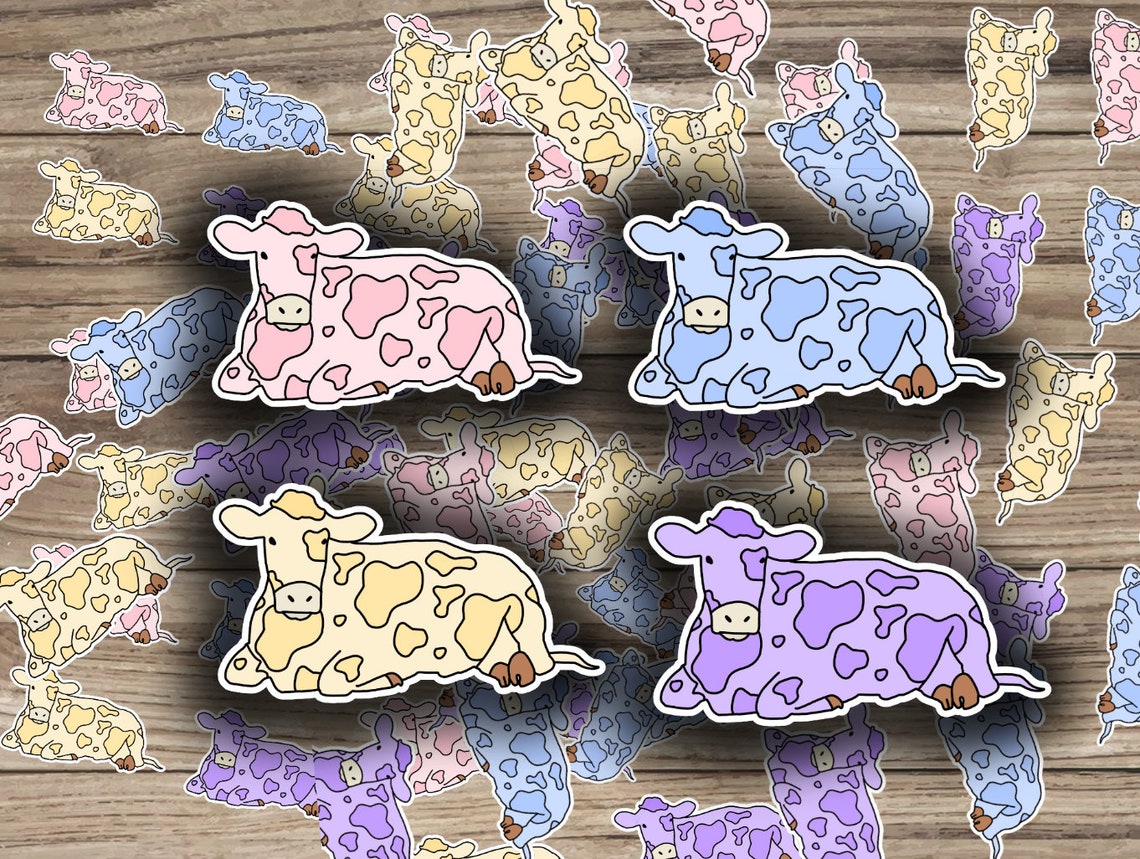 4PCS/ 1PCStrawberry Cow/ Blueberry Cow/ Fruit Cows Etsy