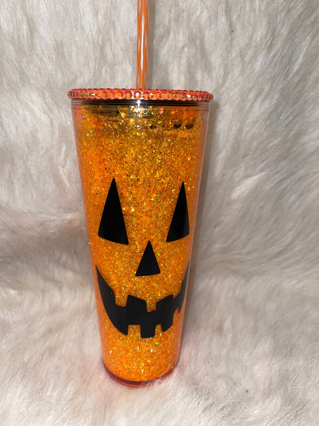Halloween Snowglobe Tumbler Etsy
