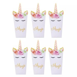 Unicorn Favor Box, Unicorn Party Decoration&#39;s, Unicorn Birthday, Treat Boxes, Unicorn Birthday Favors, Favor Boxes