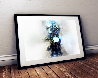 World of Warcraft Character Personalised Art Print | Poster | Wall Art | Digital Art | Gaming | UK