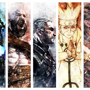 Personalisierter digitaler Kunstdruck | Aquarell | Poster | Wandbild | Digitale Kunst | Gaming | Anime | Comic | Geschenk | Personalisierte | Kommission
