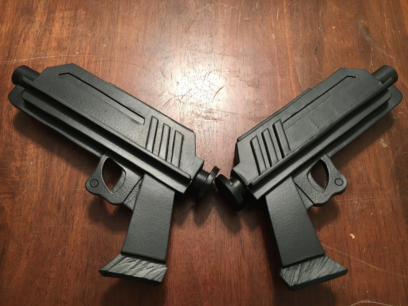 Dual DC-17 Clone Trooper Blaster Cosplay Prop Animated Screen | Etsy