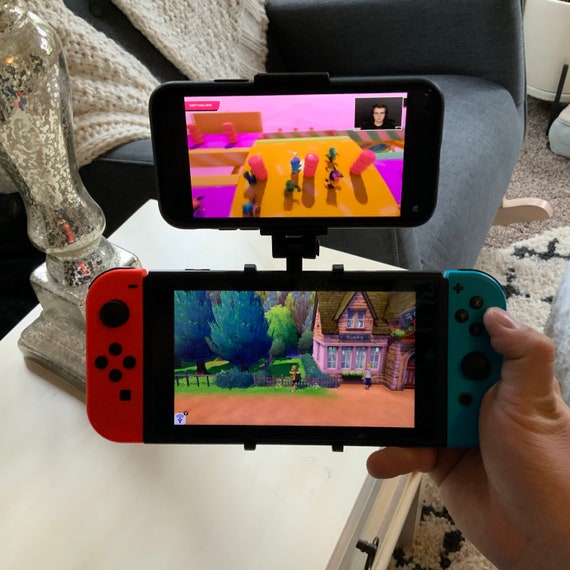 nintendo switch phone holder
