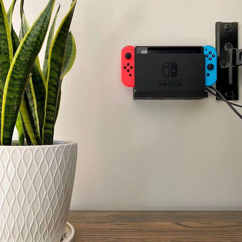Slim Nintendo Switch Dock Wall Mount Etsy
