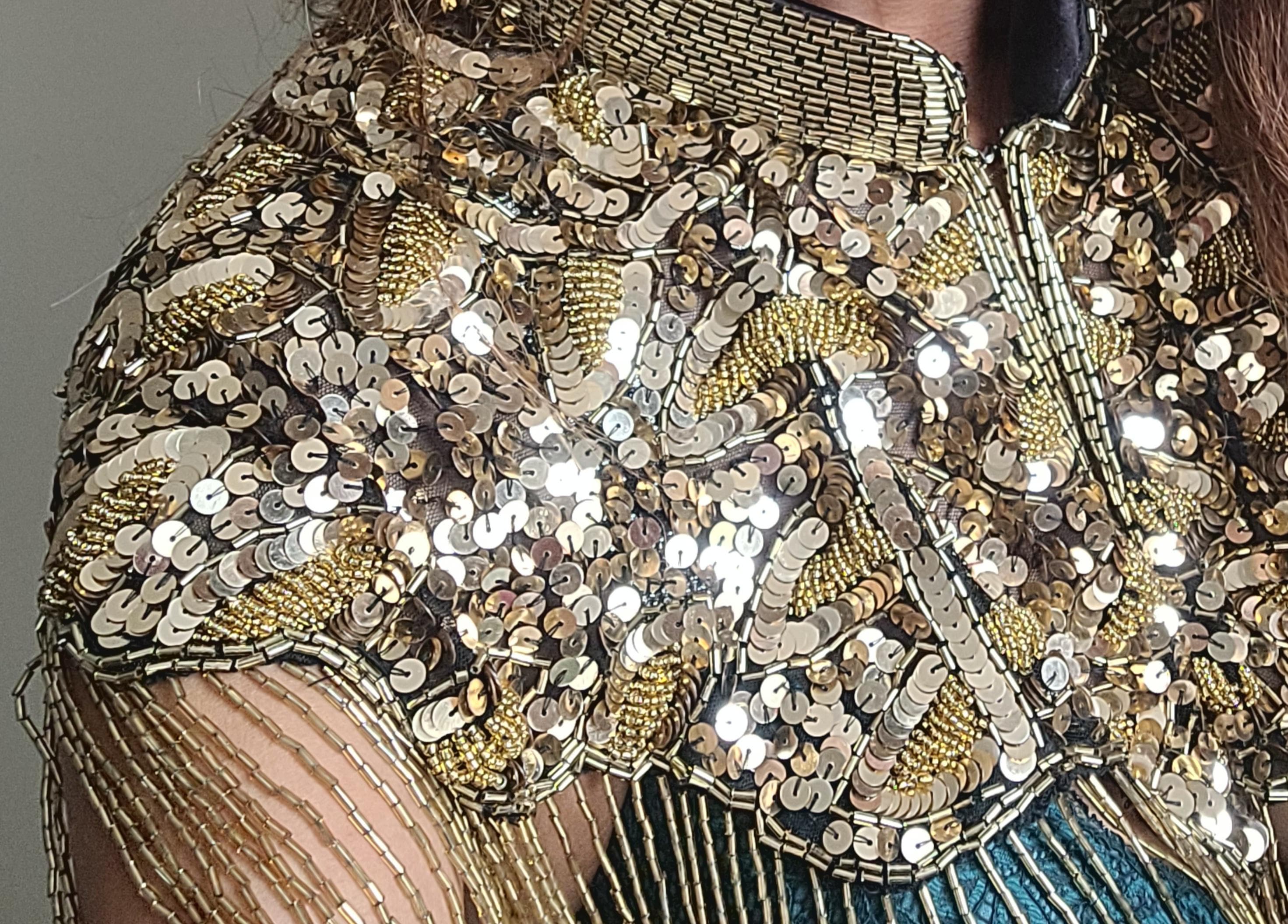 Gold Evening Shrug - Etsy