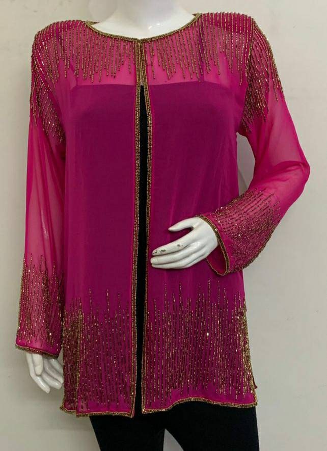 Hot Pink Jacket,Wedding Jackets,Stunning Gold Blazer Handmade Jackets sequinned,Original blazers, Outfit jackets , Stun Jackets sequin