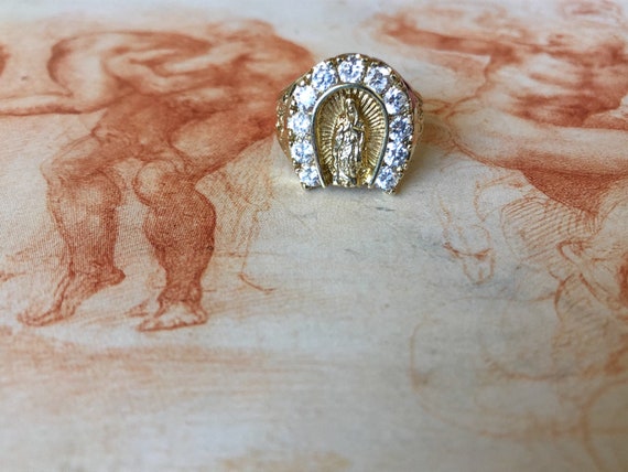 10K Diamanté Madonna Ring