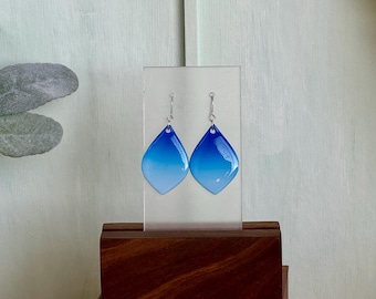 Pretty Blue Ombré Earrings