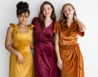 Bridesmaid Dresses Velvet Jewel Tones Velvet Dress Fall Formal Dress Winter Bridesmaid  Dress Evening Dress Velvet Maxi Dress Miranda Dress - Etsy Finland