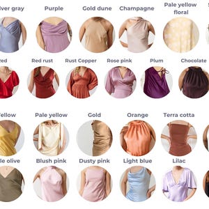 Powder satin slip dress Cowl neck gown Rose pink midi dress open back Bridesmaid slip dress Satin dresses Party wear Silky dress Chloe dress image 4