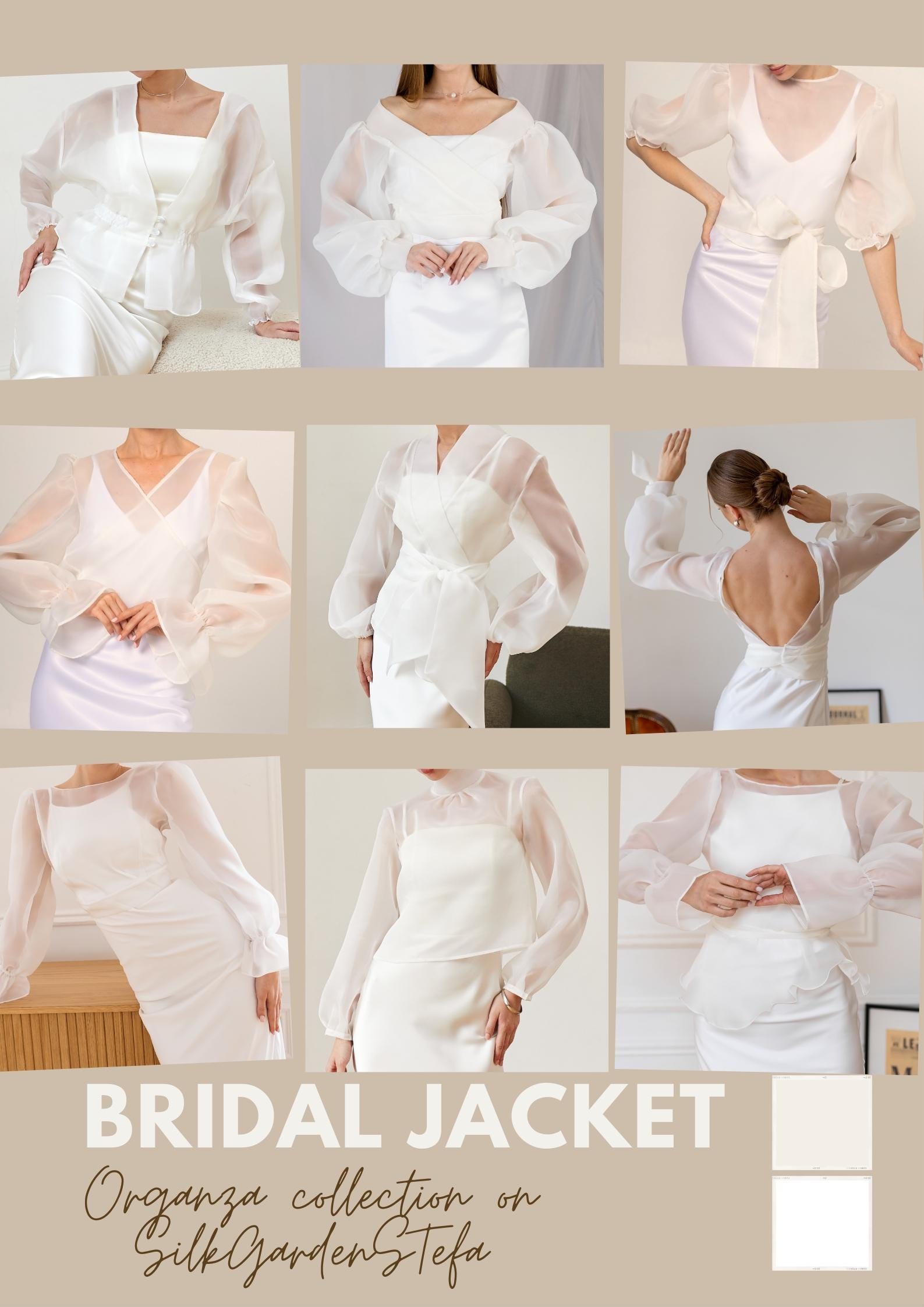 ジャケット・アウター Eaphi RANDOM BUTTON SHEER JACKET ivory Eaphi RANDOM BUTTON SHEER JACKET ivory