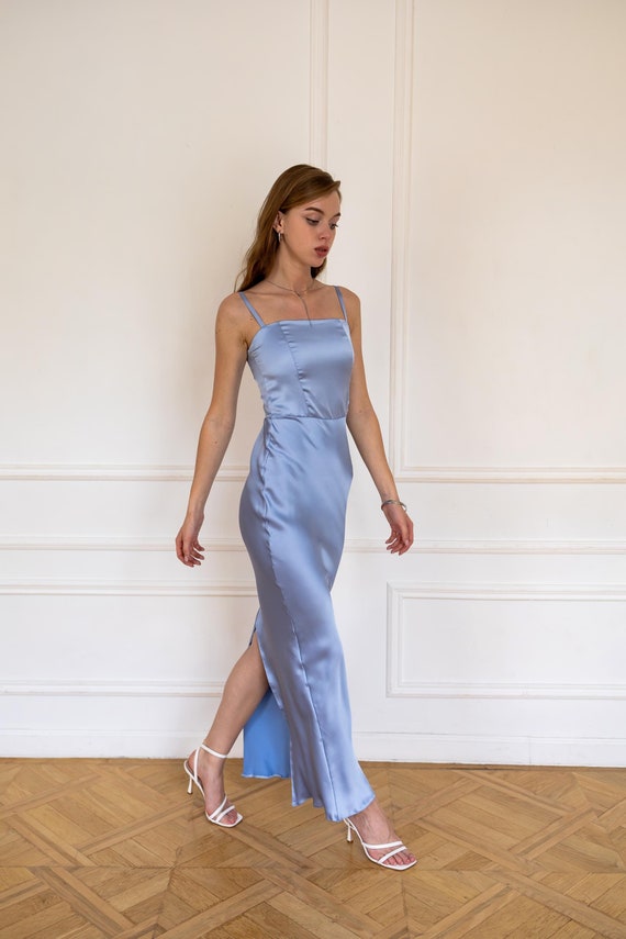 satin semi formal dress Satin Semi Formal