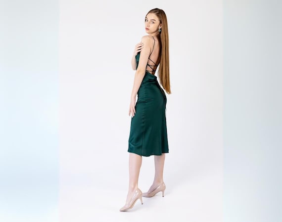 chloe green silk dress Emerald Green Strapless Sparkly Mermaid Prom Dress – SS149 – Viniodress