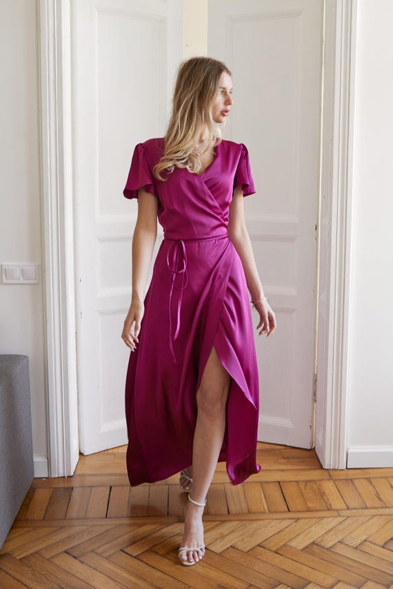 punch pink color dress Best-Selling Dresses for Women