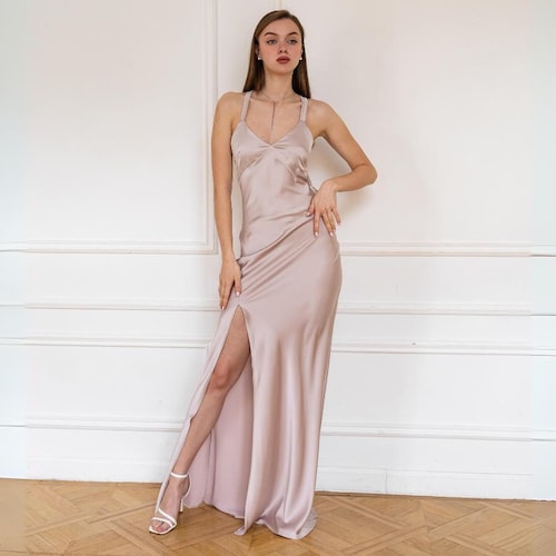 green emerald velvet dress Champagne Sequin Maxi Dress with Mesh Back