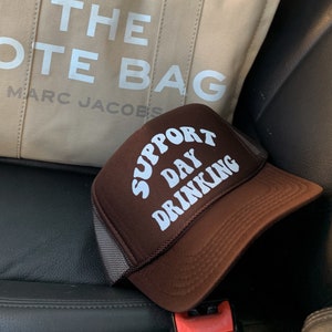 Support Day Drinking Hat | Day Drinking | 4th of July Trucker Hat | 4th of July | America Hat | USA Hat | 4th Of July | USA Trucker Hat