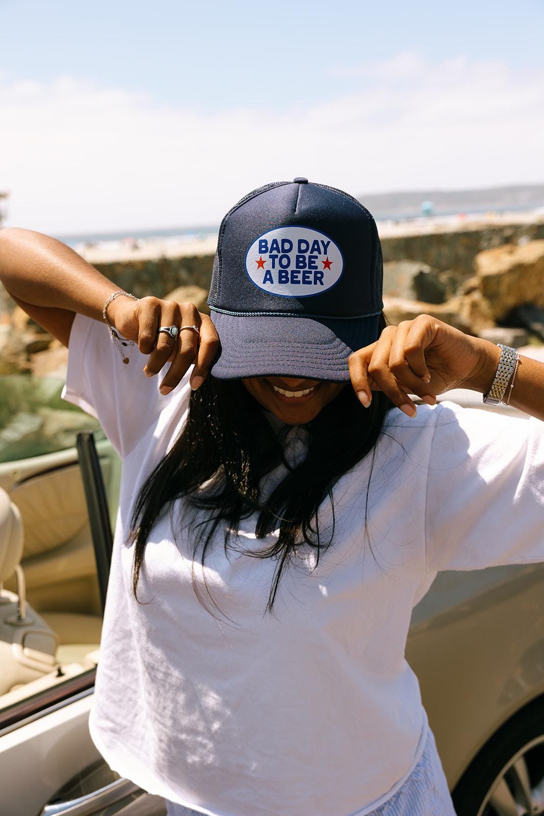 Casquette Homme Léger Marine QUICKCAP