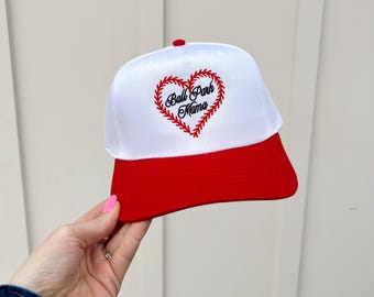 Ball Park Mama Baseball Hat | Game Day Hats | Little League Mom Hats | Funny Baseball Hats | Trendy Hat | Ballgame Hat | Hats For Moms | Hat
