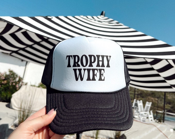 Ladies Trophy Wife Trucker Hat main image 0