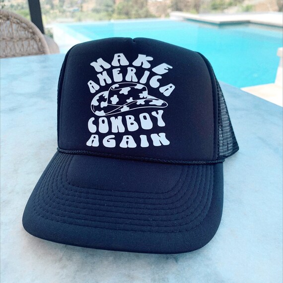 Make America Cowboy Again Trucker Hat 