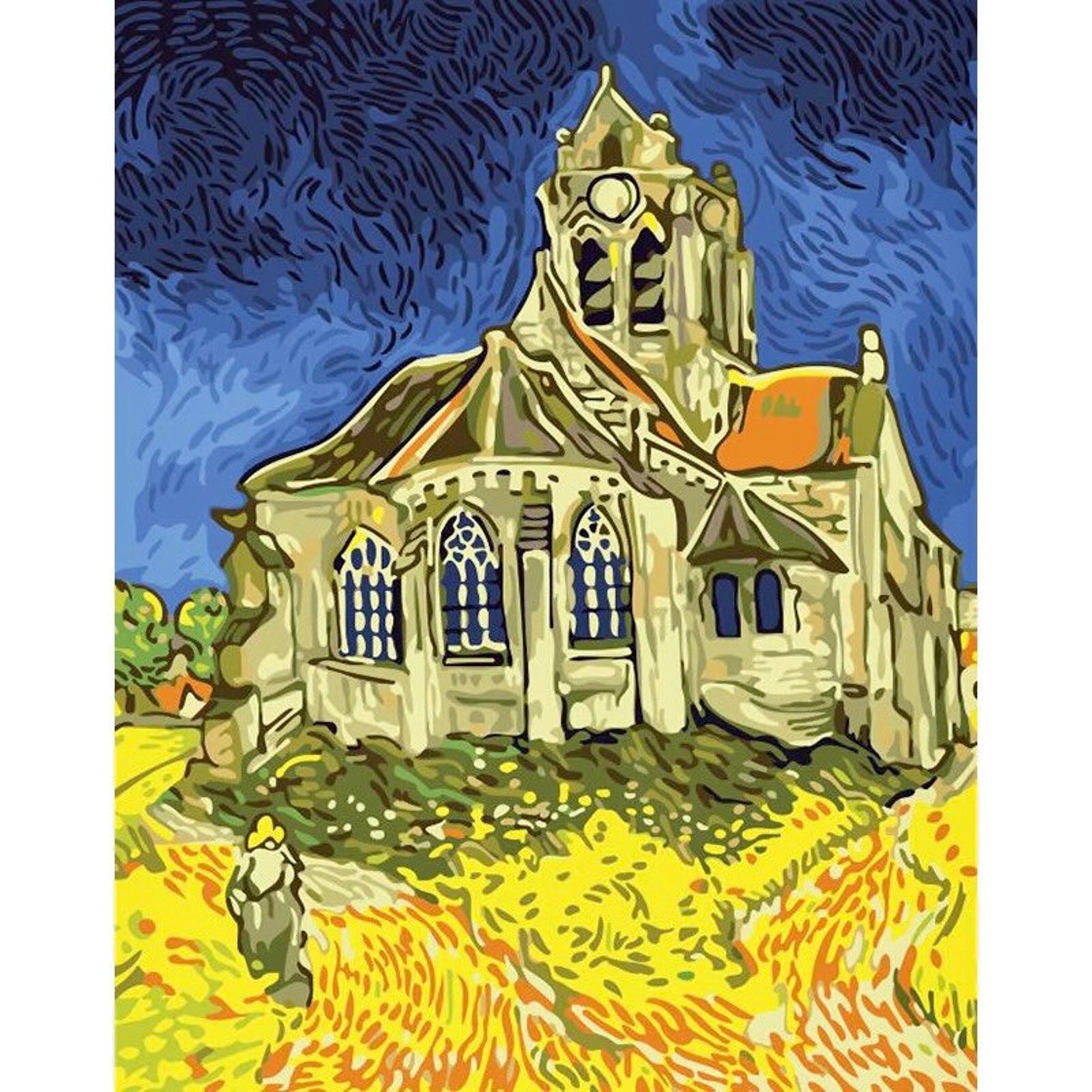 DIY Paint By Numbers On Canvas 9 Diy paint by number kit Etsy