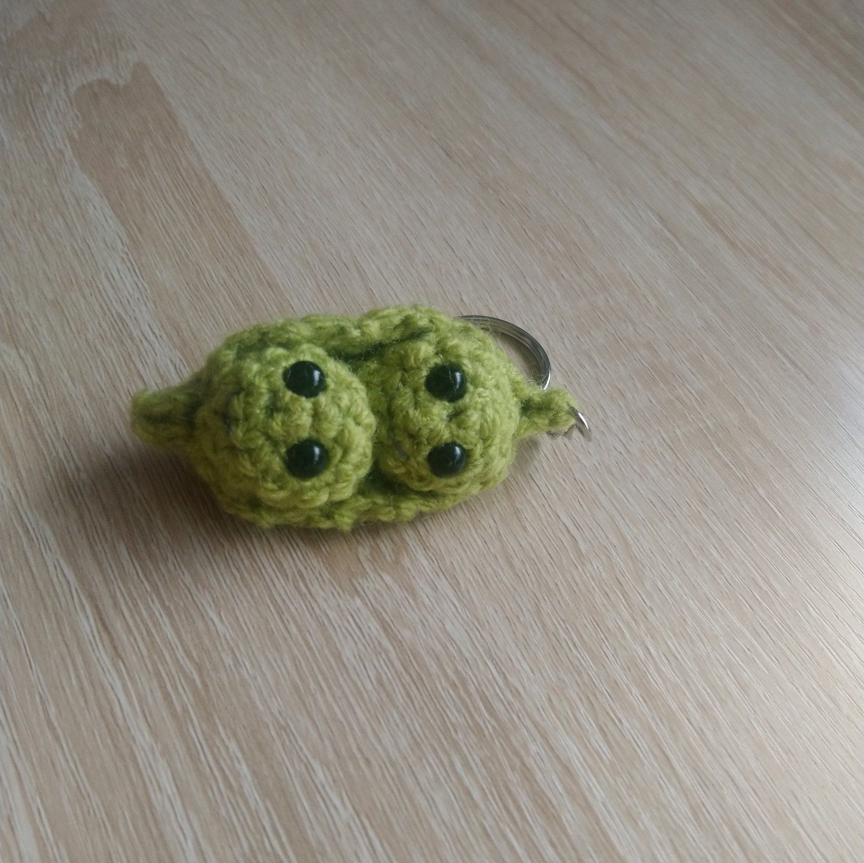 2 Peas in a Pod Keyring Etsy
