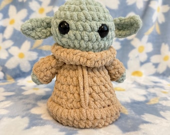 Crochet Baby Yoda Plushie