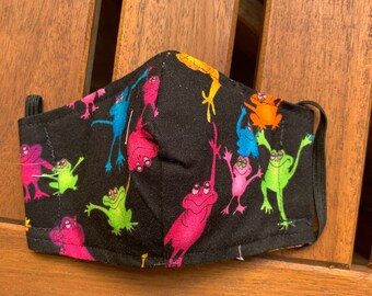 Frog Kids Face Mask
