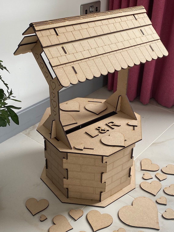 Flat MDF Heart Shape Flat MDF Heart Shape