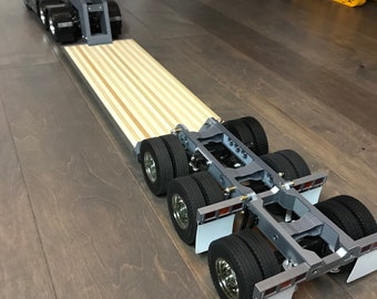 Tamiya Compatible 1/14 Scaled Low Boy Goose Neck Trailer Conversion Kit RC Truck