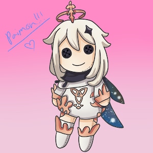 Paimon Plushie for VTubers!