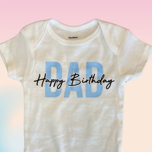 Alles Gute zum Geburtstag Papa | Strampelanzug | Geburtstags-Strampler | Papa