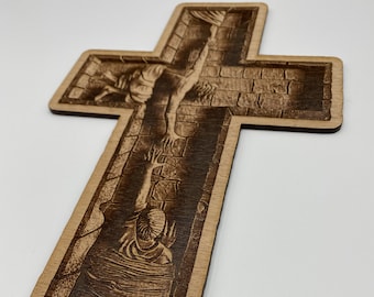 Wooden Cross | Wall Decor | Christian Cross