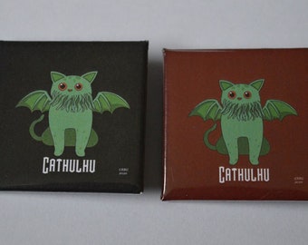 Cathulhu Badges (Set of two)