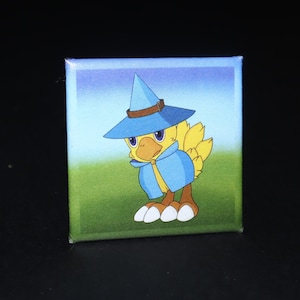 Blue Mage Chocobo Final Fantasy Inspired Badge (Limited Amount Available)