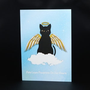 Pets Leave Pawprints On Our Hearts A6 Card